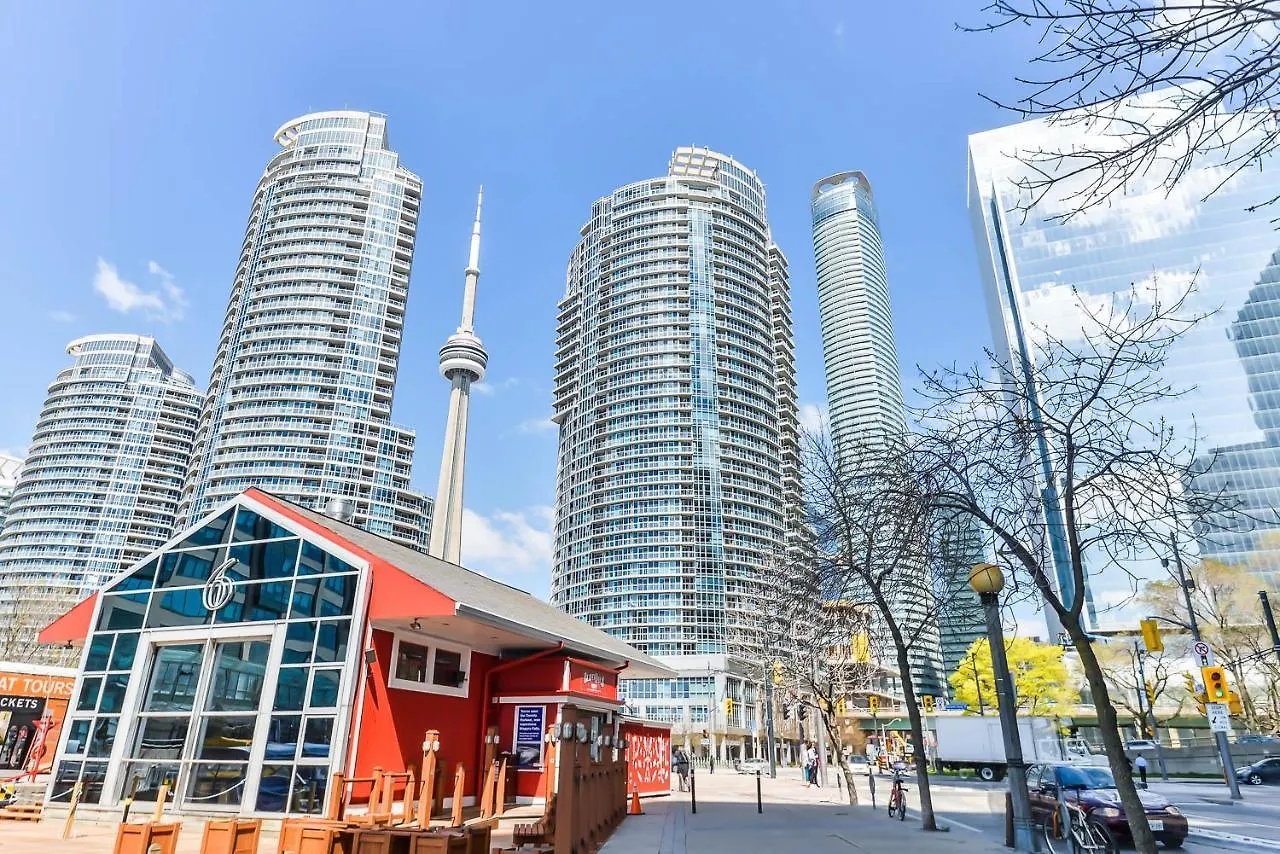 Condo Downtown, Cn Tower, Financial District Toronto Kanada